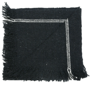 Puja Aasan Ghongadi with Black color and white Line