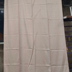 Wool Blend Shawl | Natural Beige/Tan | 50% Wool, 50% Polyester